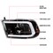 Spec-D Tuning 09-19 Dodge Ram Light Bar Style Projector Hdlghts, 2LHP-RAM09BK-G2-TM 2LHP-RAM09BK-G2-TM - alternate 8